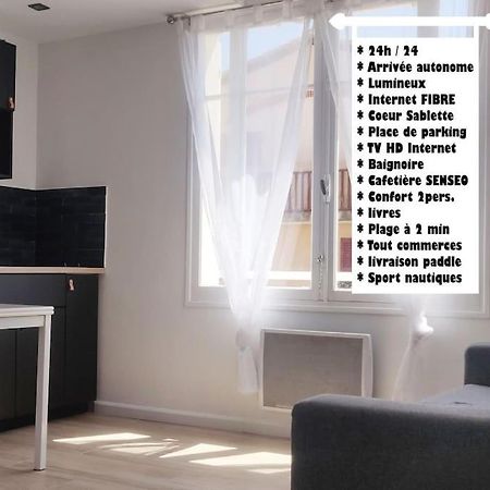 Studi'Hotel Coeur Sablettes Clim Parking H24 Total Autonomie La Seyne-sur-Mer Ngoại thất bức ảnh