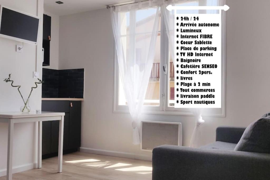 Studi'Hotel Coeur Sablettes Clim Parking H24 Total Autonomie La Seyne-sur-Mer Ngoại thất bức ảnh